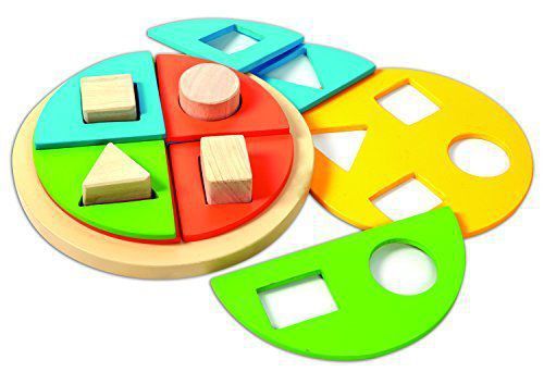 Fractions and Shape Sorter Circle